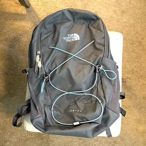 NEW North Face Jester Backpack (gray and blue)